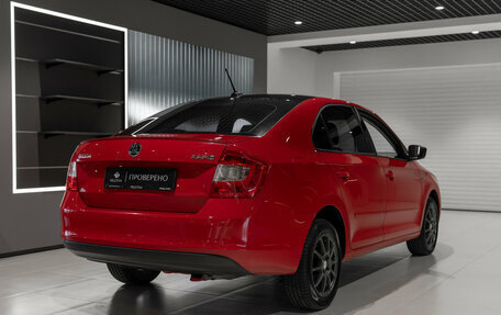Skoda Rapid I, 2017 год, 1 100 000 рублей, 5 фотография