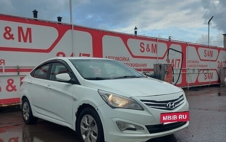 Hyundai Solaris II рестайлинг, 2016 год, 650 000 рублей, 19 фотография