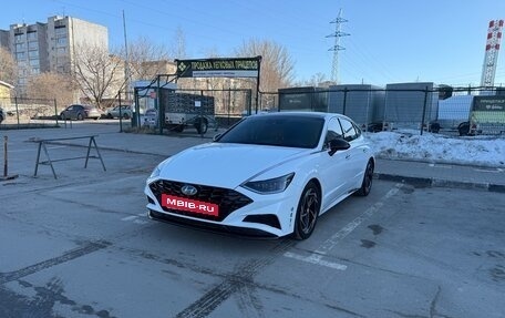 Hyundai Sonata VIII, 2020 год, 3 100 000 рублей, 13 фотография
