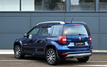 Skoda Yeti I рестайлинг, 2016 год, 1 379 000 рублей, 2 фотография