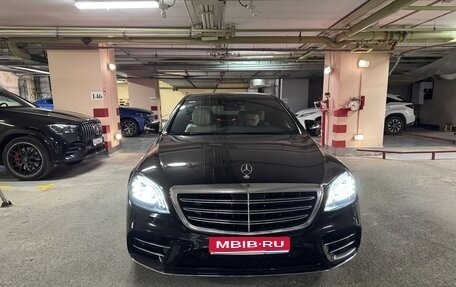 Mercedes-Benz S-Класс, 2019 год, 5 100 000 рублей, 1 фотография