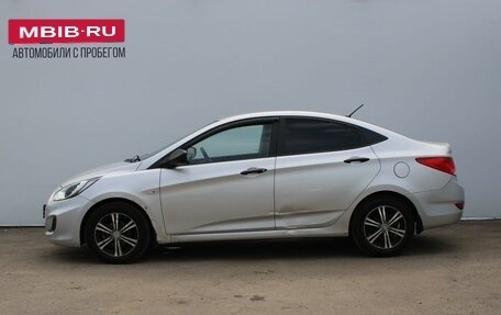 Hyundai Solaris II рестайлинг, 2011 год, 649 000 рублей, 2 фотография
