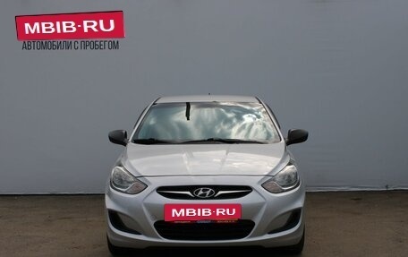 Hyundai Solaris II рестайлинг, 2011 год, 649 000 рублей, 3 фотография
