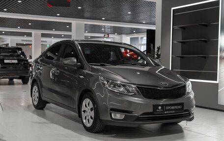 KIA Rio III рестайлинг, 2015 год, 1 075 000 рублей, 2 фотография