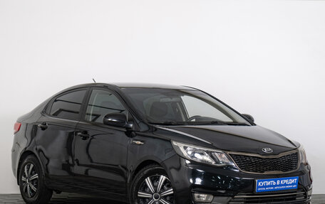 KIA Rio III рестайлинг, 2017 год, 1 099 000 рублей, 2 фотография