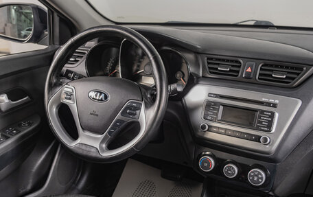 KIA Rio III рестайлинг, 2017 год, 1 099 000 рублей, 10 фотография