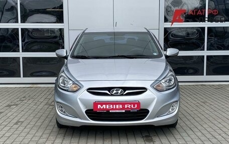 Hyundai Solaris II рестайлинг, 2012 год, 810 000 рублей, 2 фотография