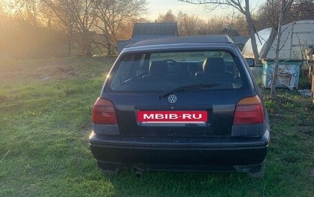 Volkswagen Golf III, 1992 год, 160 000 рублей, 3 фотография