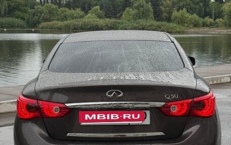 Infiniti Q50 I рестайлинг, 2014 год, 2 050 000 рублей, 5 фотография