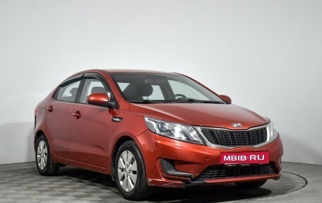 KIA Rio III рестайлинг, 2014 год, 585 000 рублей, 4 фотография