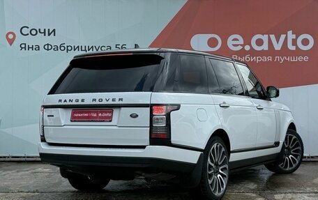 Land Rover Range Rover IV рестайлинг, 2014 год, 3 649 000 рублей, 6 фотография