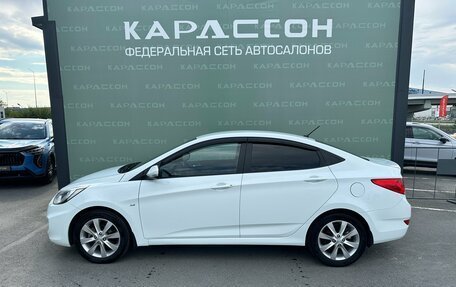 Hyundai Solaris II рестайлинг, 2011 год, 800 000 рублей, 3 фотография