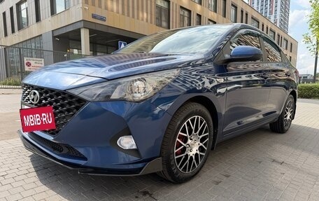 Hyundai Solaris II рестайлинг, 2021 год, 1 670 000 рублей, 3 фотография