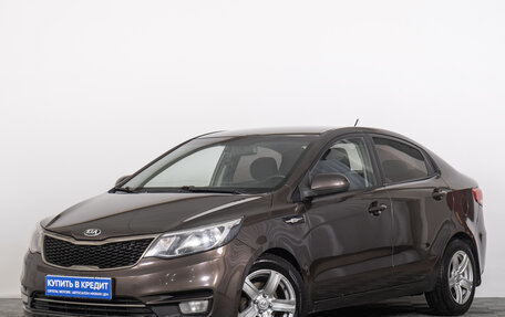 KIA Rio III рестайлинг, 2015 год, 879 000 рублей, 2 фотография