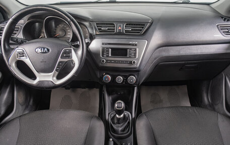 KIA Rio III рестайлинг, 2015 год, 879 000 рублей, 10 фотография