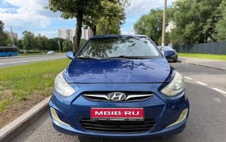 Hyundai Solaris II рестайлинг, 2011 год, 450 000 рублей, 1 фотография