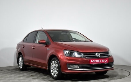 Volkswagen Polo VI (EU Market), 2016 год, 790 000 рублей, 3 фотография