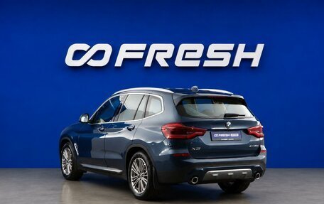 BMW X3, 2019 год, 4 093 055 рублей, 2 фотография