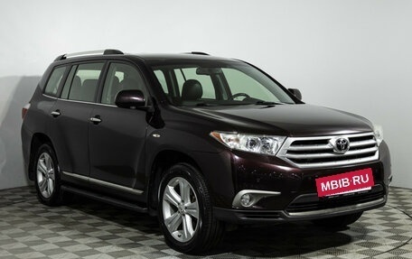 Toyota Highlander III, 2012 год, 2 199 700 рублей, 3 фотография