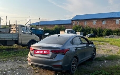 Hyundai Solaris II рестайлинг, 2017 год, 1 200 000 рублей, 5 фотография