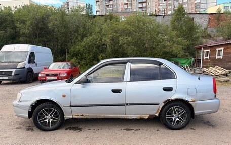 Hyundai Accent II, 2005 год, 150 000 рублей, 4 фотография