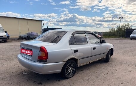 Hyundai Accent II, 2005 год, 150 000 рублей, 7 фотография