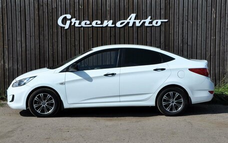 Hyundai Solaris II рестайлинг, 2011 год, 640 000 рублей, 2 фотография
