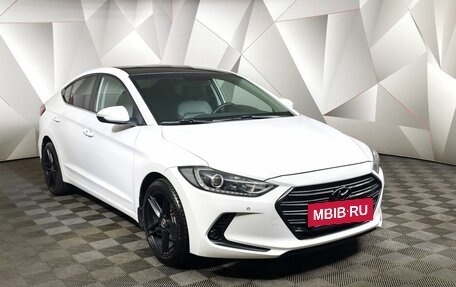 Hyundai Elantra VI рестайлинг, 2017 год, 1 545 000 рублей, 3 фотография