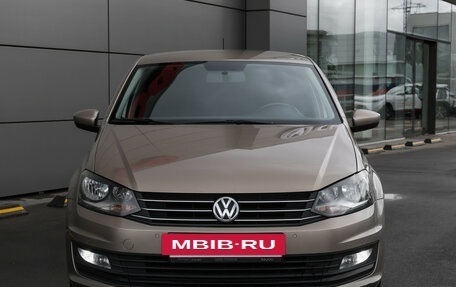 Volkswagen Polo VI (EU Market), 2017 год, 1 370 000 рублей, 3 фотография