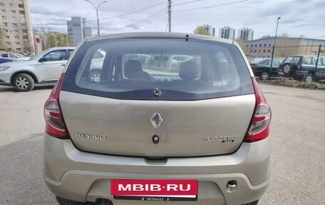 Renault Sandero I, 2010 год, 465 000 рублей, 8 фотография