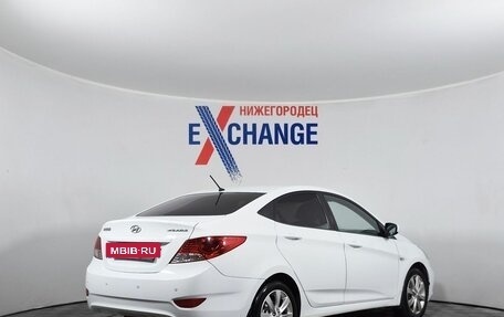 Hyundai Solaris II рестайлинг, 2011 год, 587 000 рублей, 5 фотография
