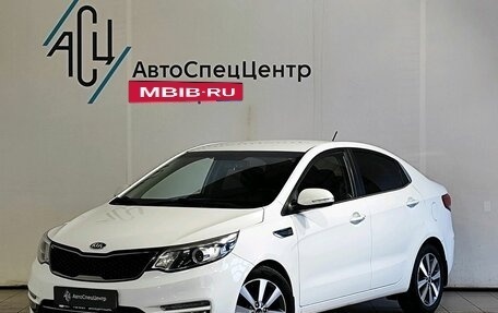 KIA Rio III рестайлинг, 2016 год, 1 229 000 рублей, 1 фотография
