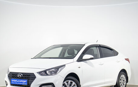 Hyundai Solaris II рестайлинг, 2017 год, 829 000 рублей, 3 фотография