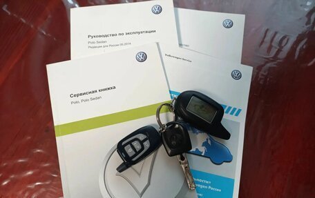 Volkswagen Polo VI (EU Market), 2014 год, 820 000 рублей, 24 фотография