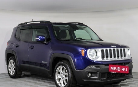 Jeep Renegade I рестайлинг, 2017 год, 1 549 000 рублей, 4 фотография