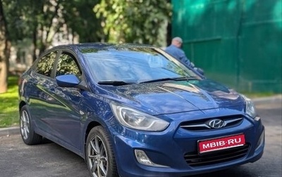 Hyundai Solaris II рестайлинг, 2011 год, 550 000 рублей, 1 фотография
