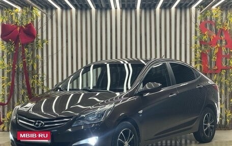 Hyundai Solaris II рестайлинг, 2016 год, 970 000 рублей, 3 фотография