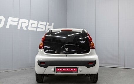 Peugeot 107 I рестайлинг, 2012 год, 460 000 рублей, 4 фотография