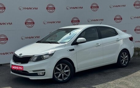 KIA Rio III рестайлинг, 2015 год, 969 000 рублей, 1 фотография