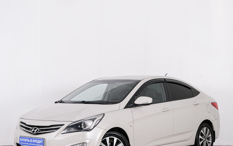 Hyundai Solaris II рестайлинг, 2015 год, 1 199 000 рублей, 4 фотография