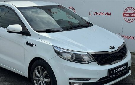 KIA Rio III рестайлинг, 2015 год, 969 000 рублей, 10 фотография