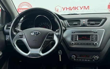 KIA Rio III рестайлинг, 2015 год, 969 000 рублей, 20 фотография