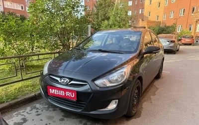Hyundai Solaris II рестайлинг, 2011 год, 635 000 рублей, 1 фотография