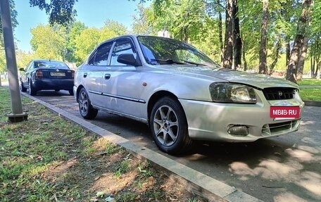 Hyundai Accent II, 2002 год, 120 000 рублей, 3 фотография