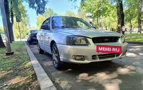 Hyundai Accent II, 2002 год, 120 000 рублей, 4 фотография
