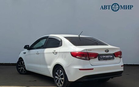 KIA Rio III рестайлинг, 2016 год, 879 000 рублей, 6 фотография