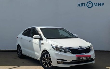 KIA Rio III рестайлинг, 2016 год, 879 000 рублей, 3 фотография