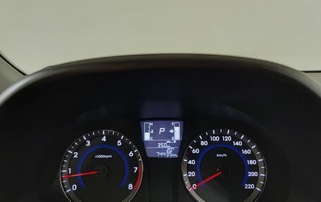 Hyundai Solaris II рестайлинг, 2015 год, 1 150 000 рублей, 16 фотография