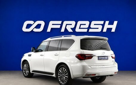 Infiniti QX80 I рестайлинг, 2018 год, 4 308 501 рублей, 2 фотография