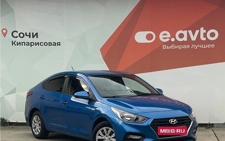 Hyundai Solaris II рестайлинг, 2018 год, 1 290 000 рублей, 3 фотография